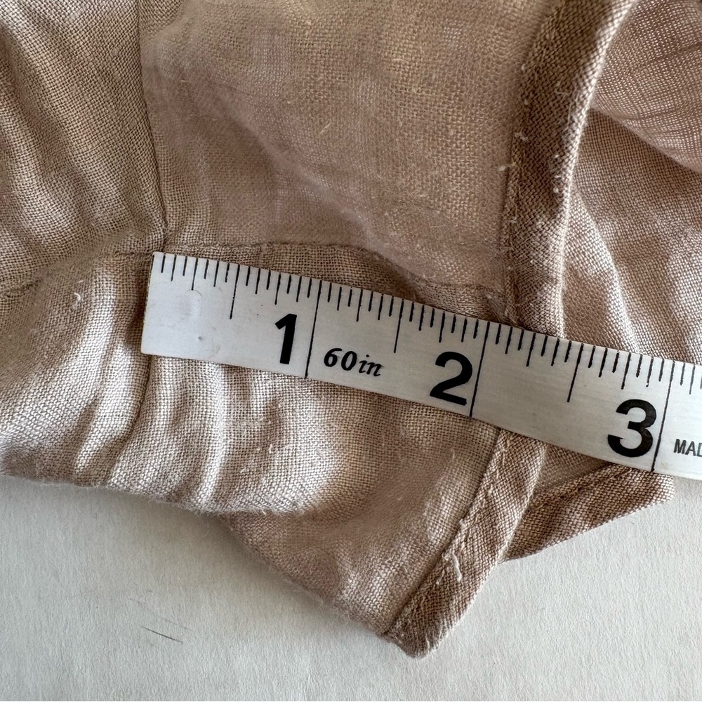 Zara linen pull on shorts size small - Picture 16 of 16